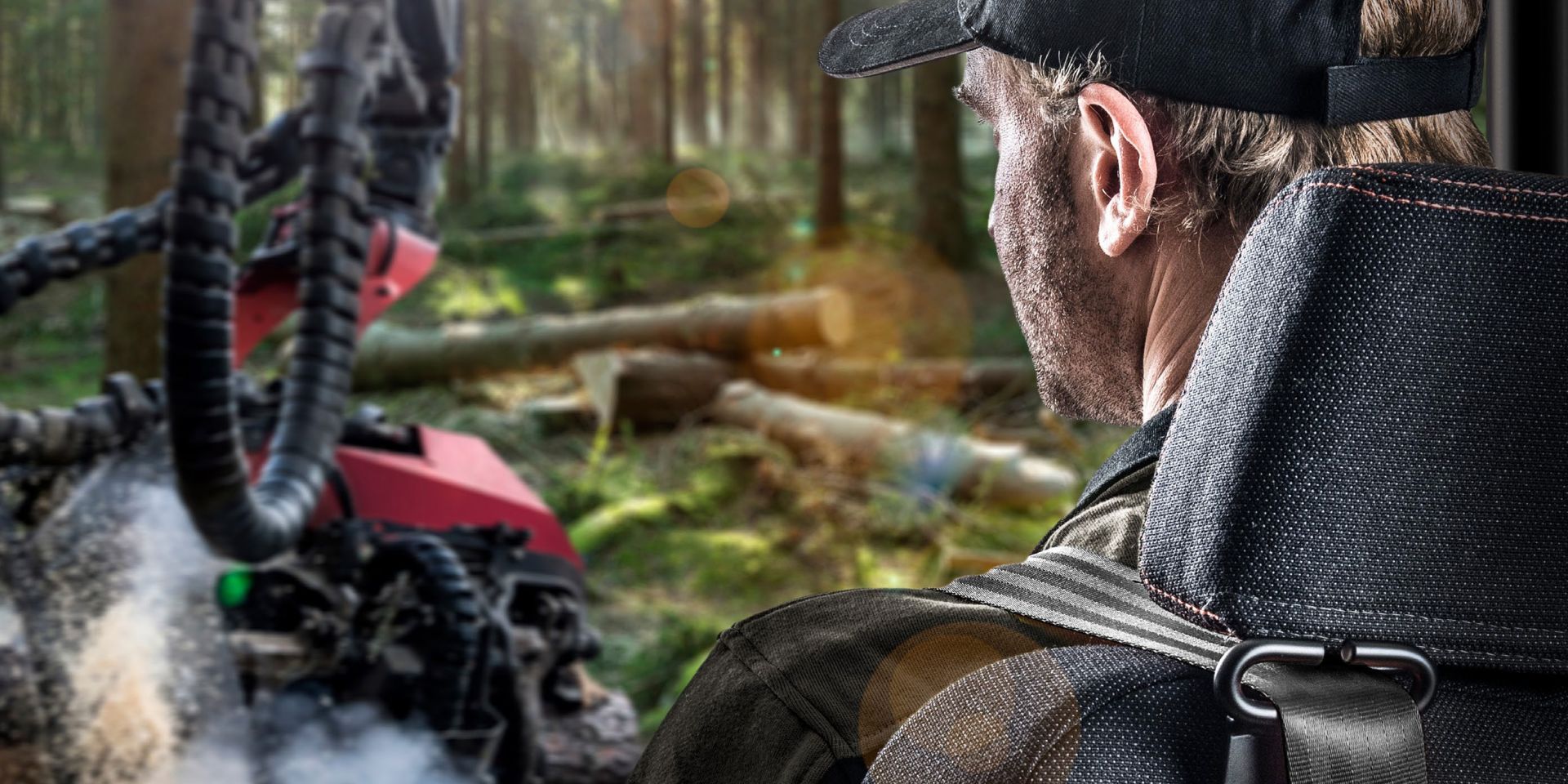 Fahrersitze für Forstmaschinen Fahrersitze für Forstmaschinen